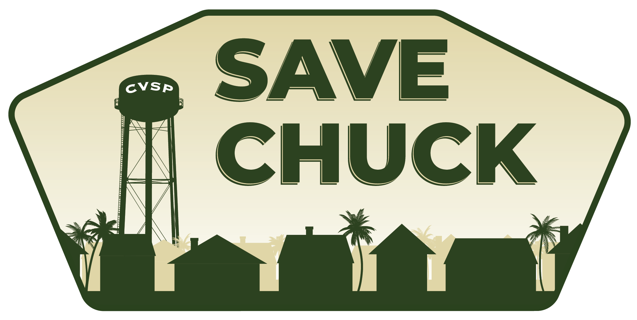 Save Chuck – City of Blythe Logo